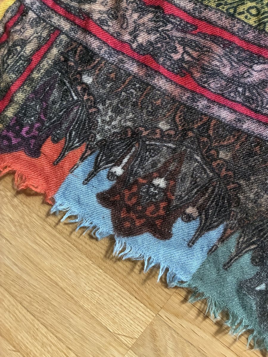 Etro Foulards & écharpes: Etro Paisley Wool Multicolor Shawl Schal Scarf – D'occasion à Münchenstein par B771 7