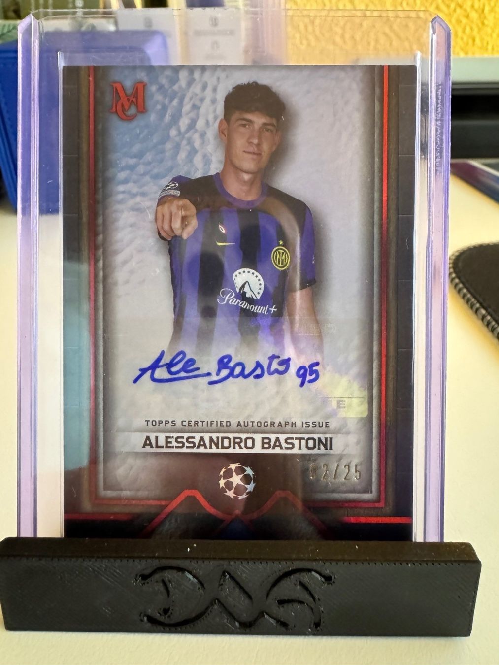 Topps Carte collezionabili: Topps Museum UCL Alessandro Bastoni Auto 02/25 Inter Mailand – Nuovo (secondo la descrizione) da Schübelbach venduto da CardZilla