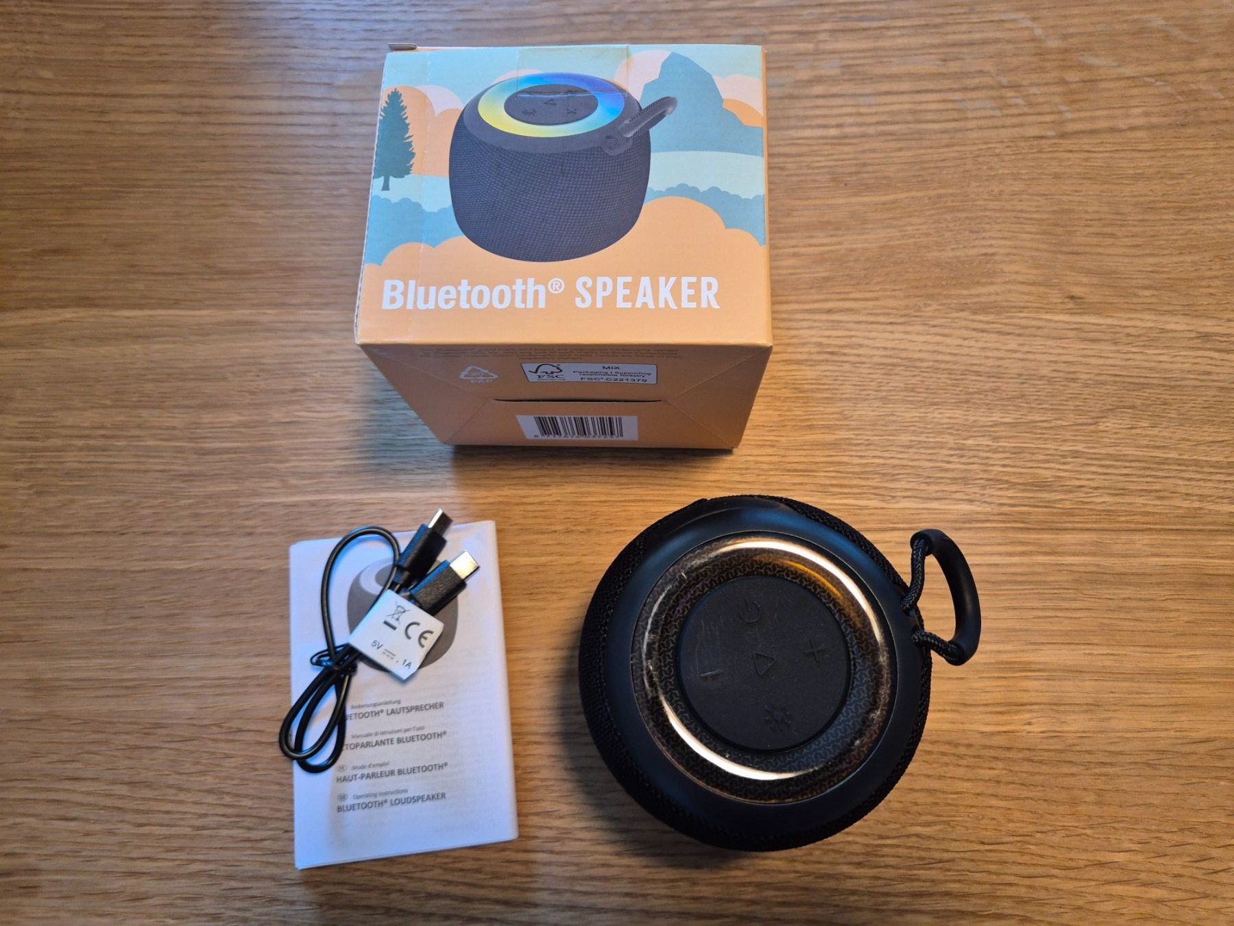 Casse acustiche: NEUF av. emb. Coop Enceinte portable Bluetooth – Nuovo e nell'imballaggio originale da Satigny venduto da Helene2014 2