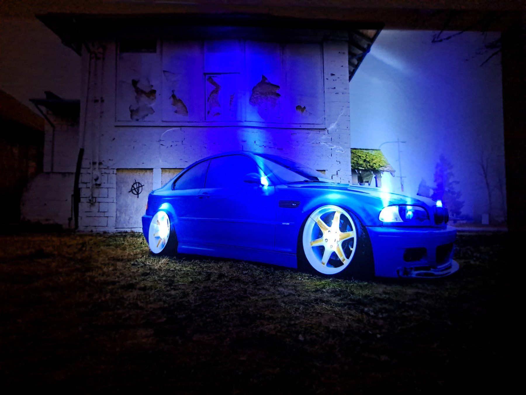 Foto & Immagini: BMW M3 e46 blau LED Kunstbild – Nuovo e nell'imballaggio originale da Kilchberg ZH venduto da ruedi34 4