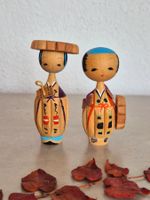 Vintage Kokeshi, 2 Stk.