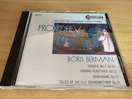 U9 Prokofiev Boris Berman Vol. 2 Of The Complete Piano Music