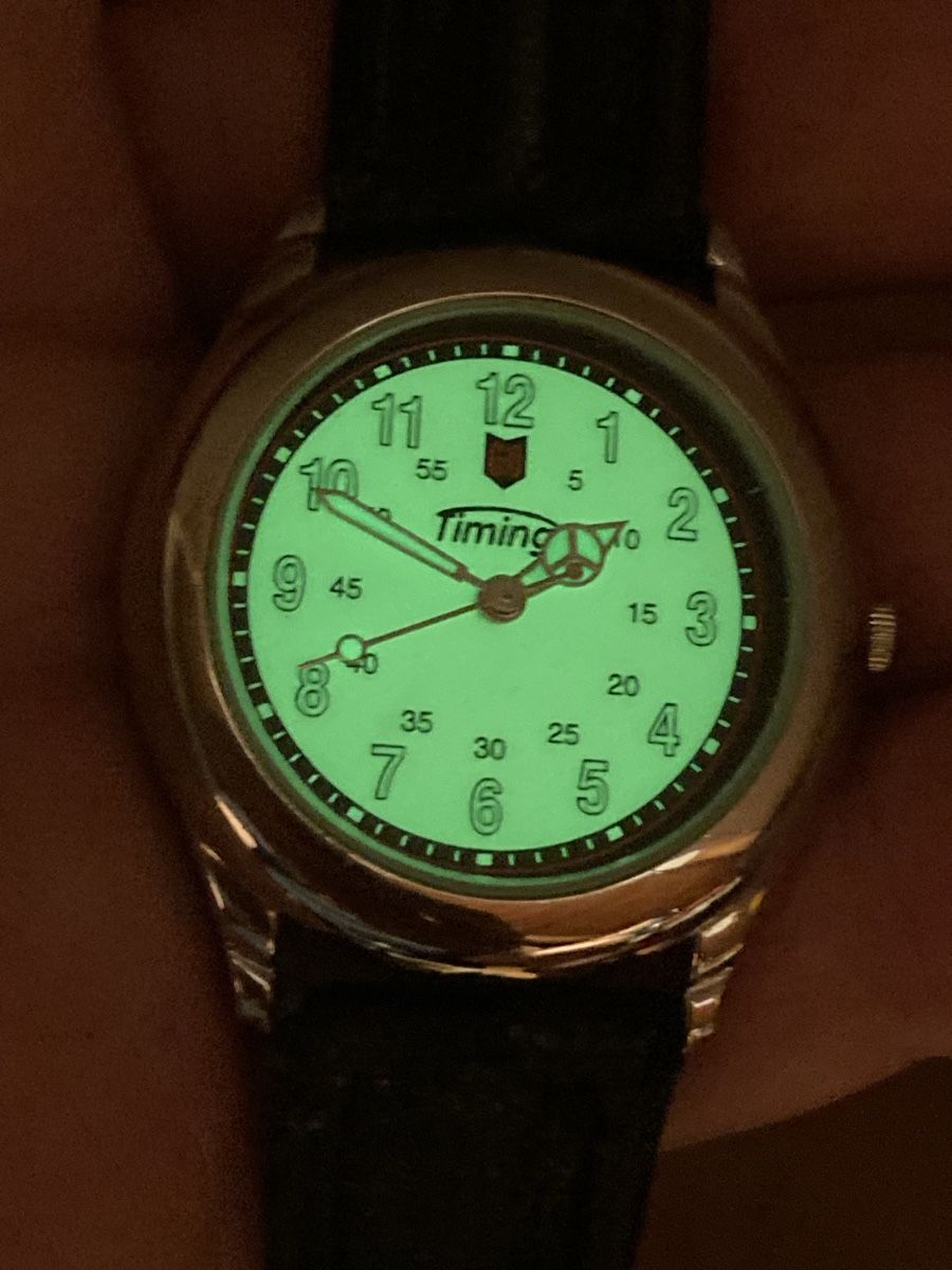 Uhren: Timing quartz full lume 35 mm – Gebraucht aus Glattbrugg von vintagemania 2