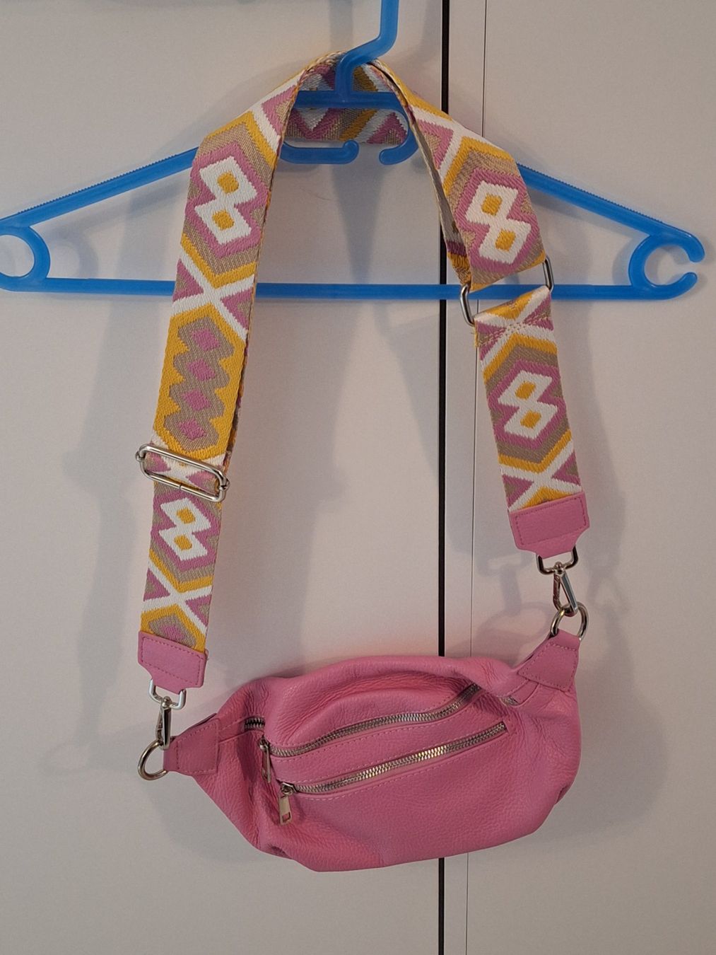 Borse da donna: Gürteltasche rosa aus Echtleder – Nuovo (secondo la descrizione) da Zimmerwald venduto da fasiwa