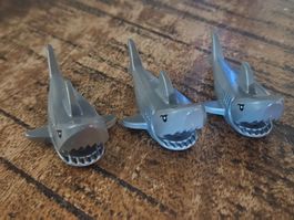 lego figurine animal Shark  les 3