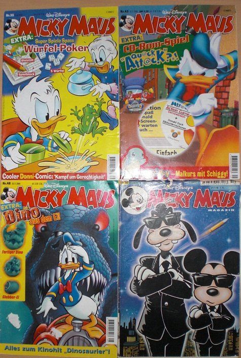 Comics: 7,5 kg - 85 Micky Maus Hefte aus 1990-2000 – Gebraucht aus Zürich von Zurich 5