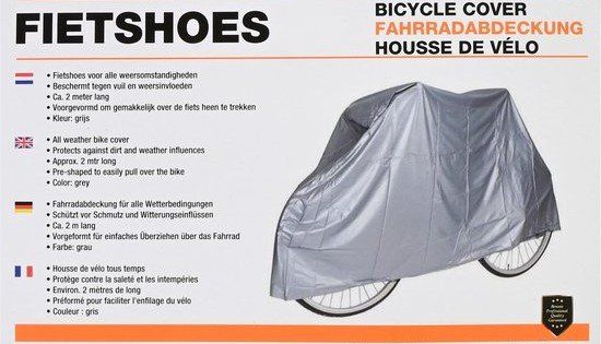 Sonstiges Radsport Zubehör: Fahrradabdeckung Grösse: 200 x 100 cm / Farbe: grau – Neu und originalverpackt aus St. Gallen von schnaeppchen-preise 1