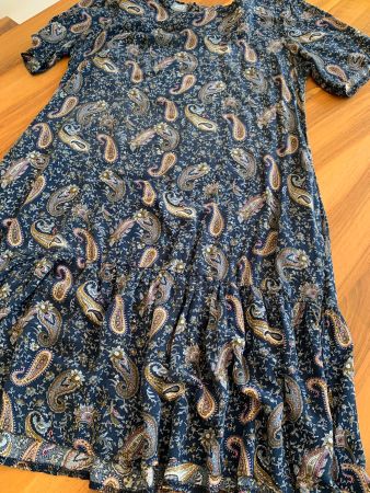 GREY WOLF Kleid Paisleymuster Gr. S