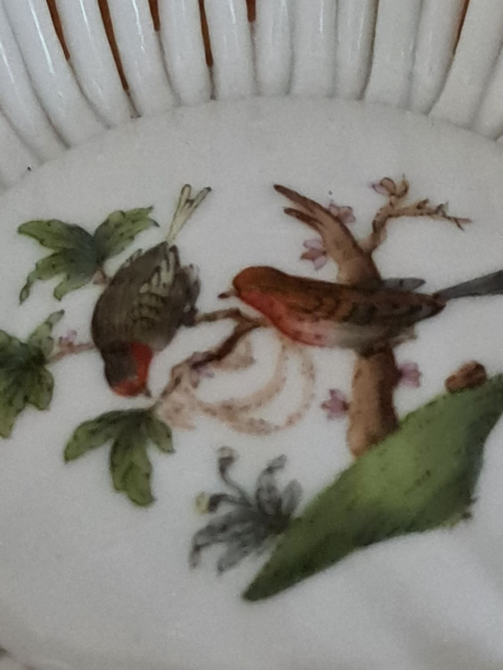 Herend Ciotole: Herend Porzellan Flechtschale  – Usato da henau venduto da Rockj 1