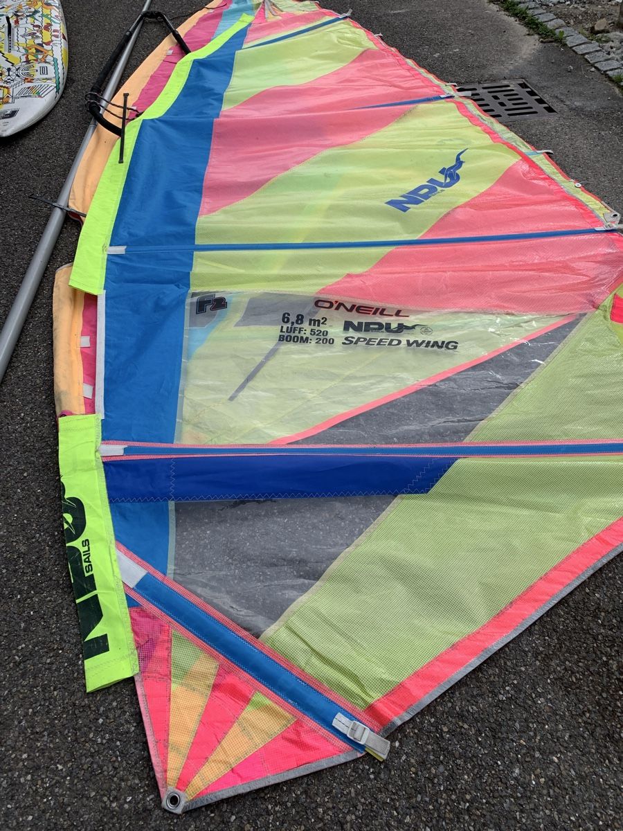Tavole da surf e di nuoto: F2 Windsurf Set, 272cm Brett inkl. Segel, Mast, Gabelbaum – Usato da Oetwil am See venduto da wue_b6jd 5