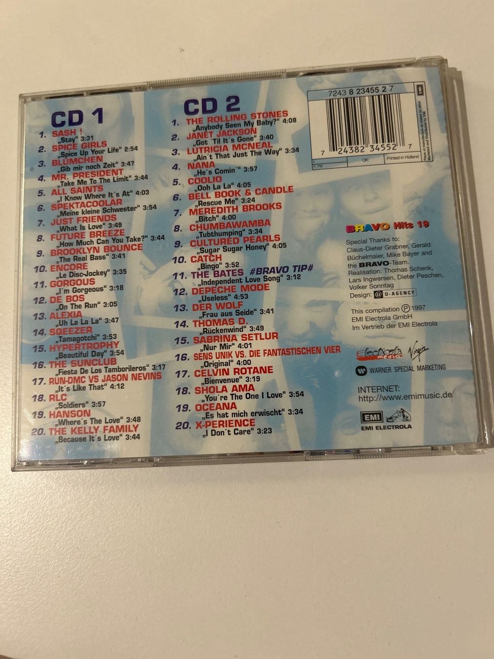 CDs: CD- Bravo Hits 19 – Gebraucht aus Guntershausen von Gloominati 1