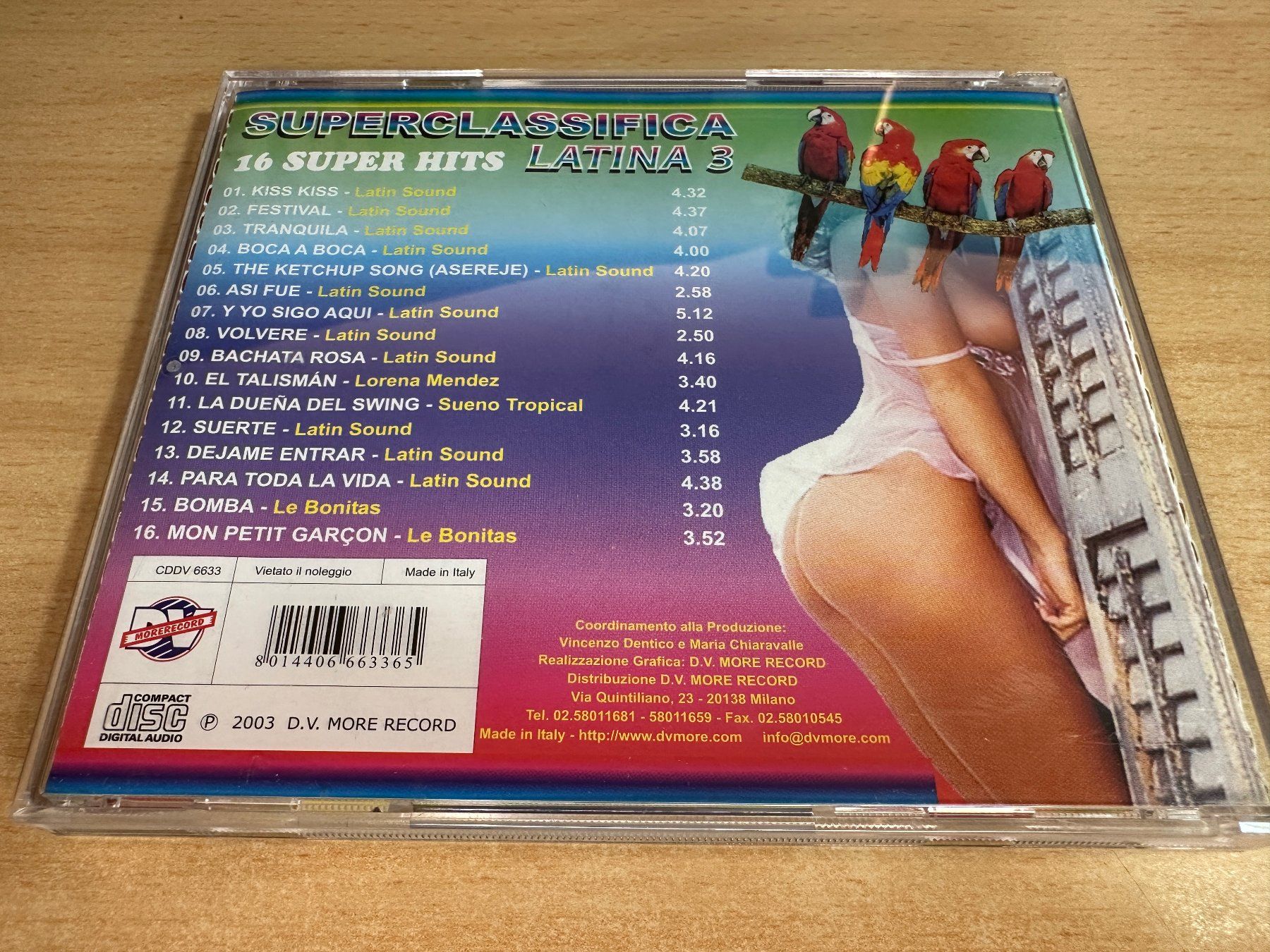 CD: G2 Various - Superclassifica Latina 3 – Usato da Rikon im Tösstal venduto da Alpenmutz 1