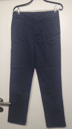 H&M Slim Fit Chino Hose Gr. 170 Dunkelblau
