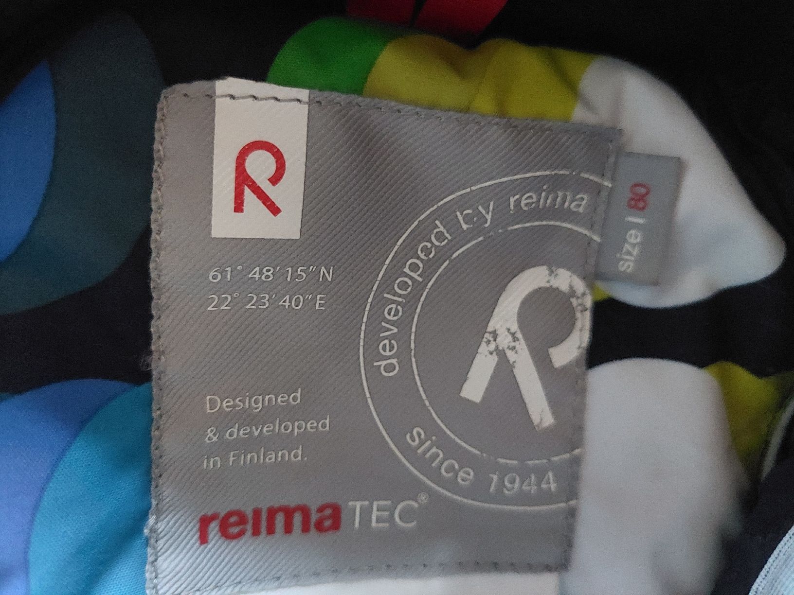 Reima Completi: Reima Schneeanzug Gr. 80 – Usato da Fideris venduto da sts-tq7g 1