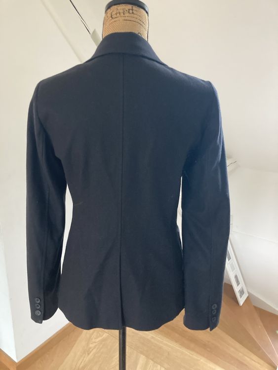 Sandro Vestes: Toller Wollblazer der Marke Sandro, grösse 36, dunkelblau – Neuf (Voir description) à Binningen par kku01 1