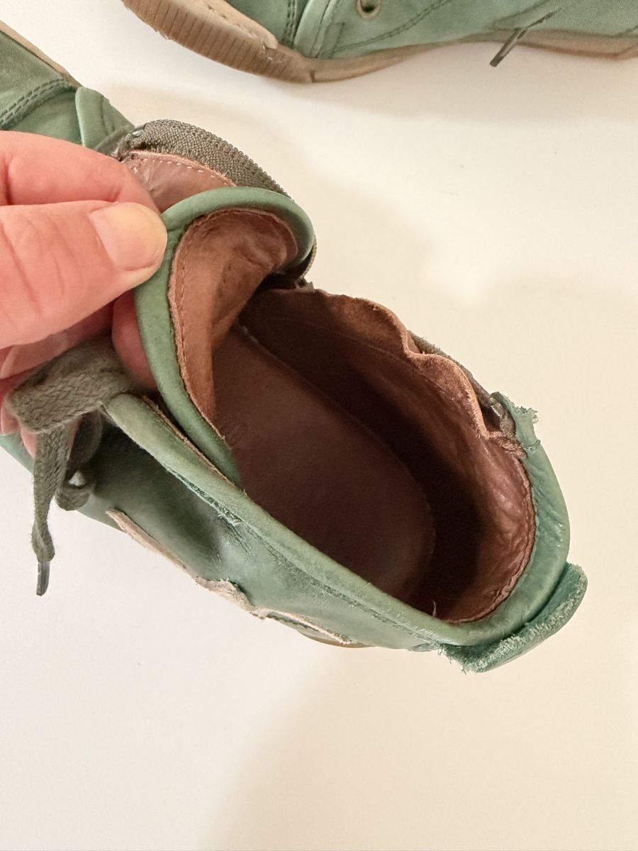 Bisgaard Chaussures hommes: Bisgaard Halbschuhe Leder, Gr. 38, grün – D'occasion à Näfels par Triibholz 7