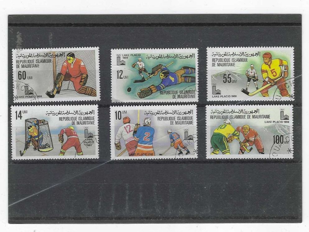 Tutti i francobolli: MAURETANIEN 1979 ** EISHOCKEY – Nuovo (secondo la descrizione) da Dintikon venduto da bonita099
