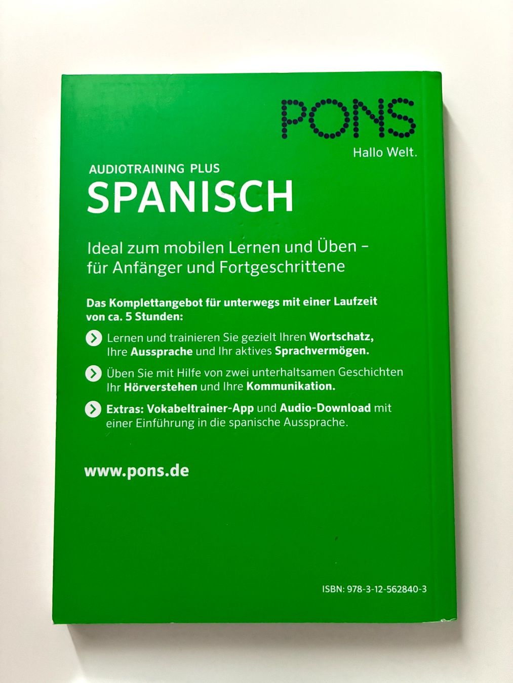 CD: Spanisch lernen mit PONS Audiotraining Plus – Nuovo (secondo la descrizione) da Winterthur venduto da Kasbra 2