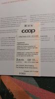 Carta giornaliera coop (2x)