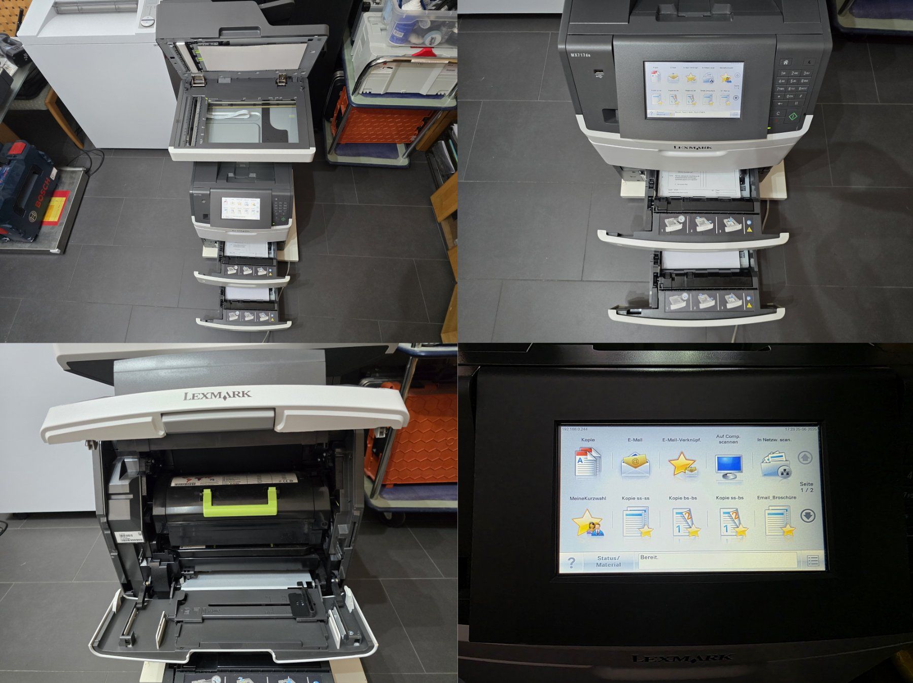 Lexmark Imprimantes: Multifunktions-Drucker S/W Lexmark MX717de mit top Scanner – D'occasion à Safenwil par gudda 8