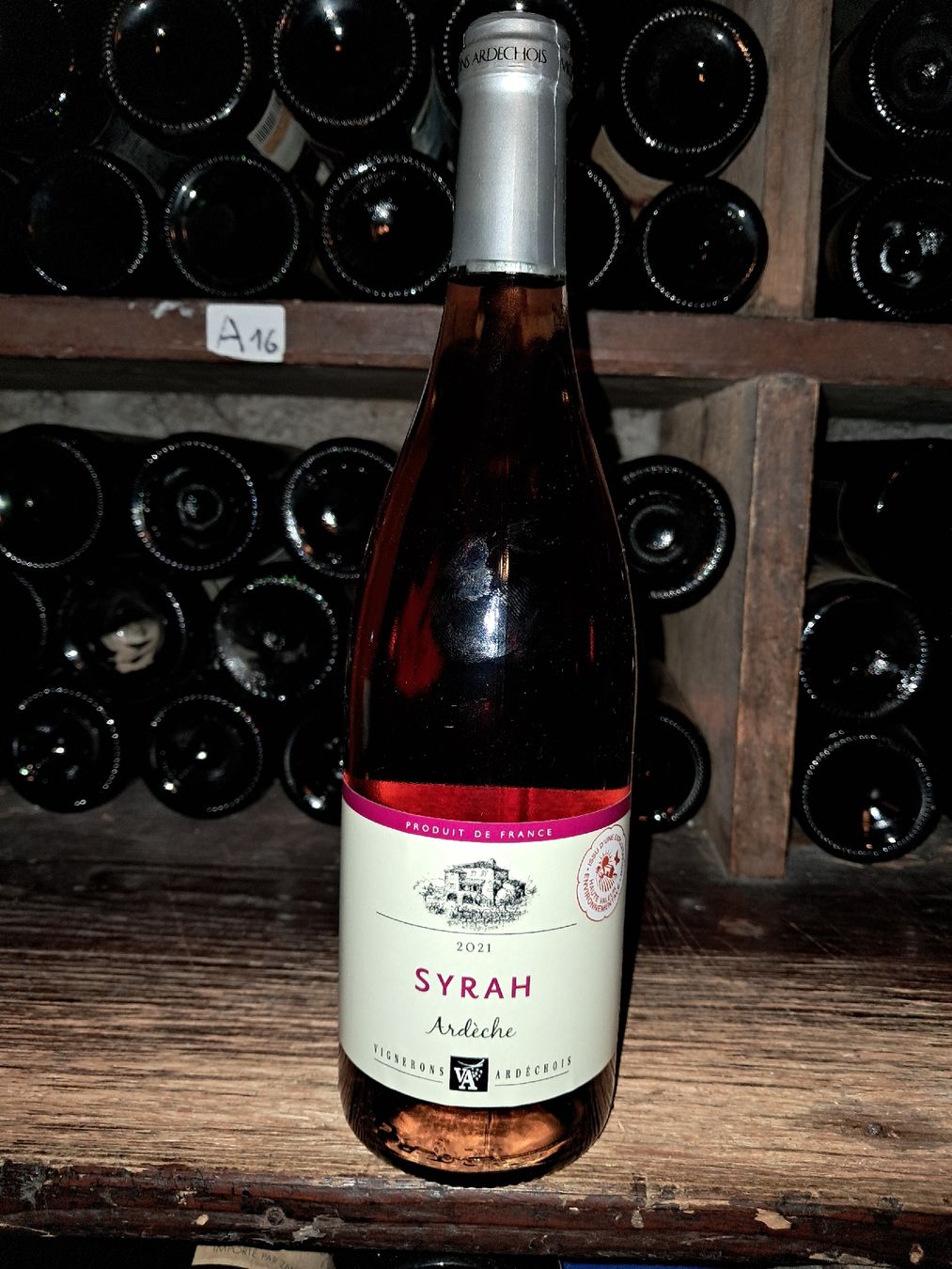 Vino: Syrah Ardèche rosé 2021 – Nuovo e nell'imballaggio originale da Le locle venduto da juliensaran