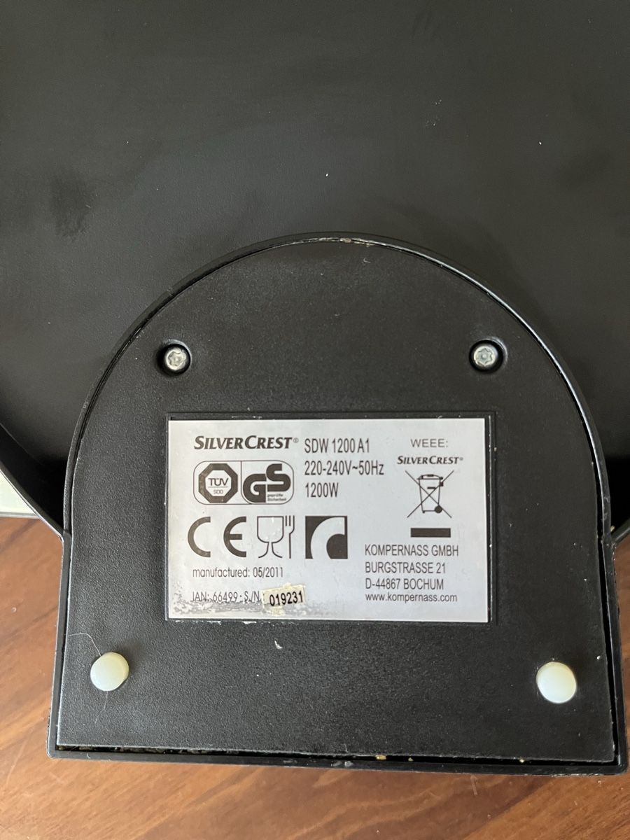 SilverCrest Elettrodomestici da cucina: Doppel-Waffeleisen SILVERCREST – Usato da Nussbaumen AG venduto da taltal 2
