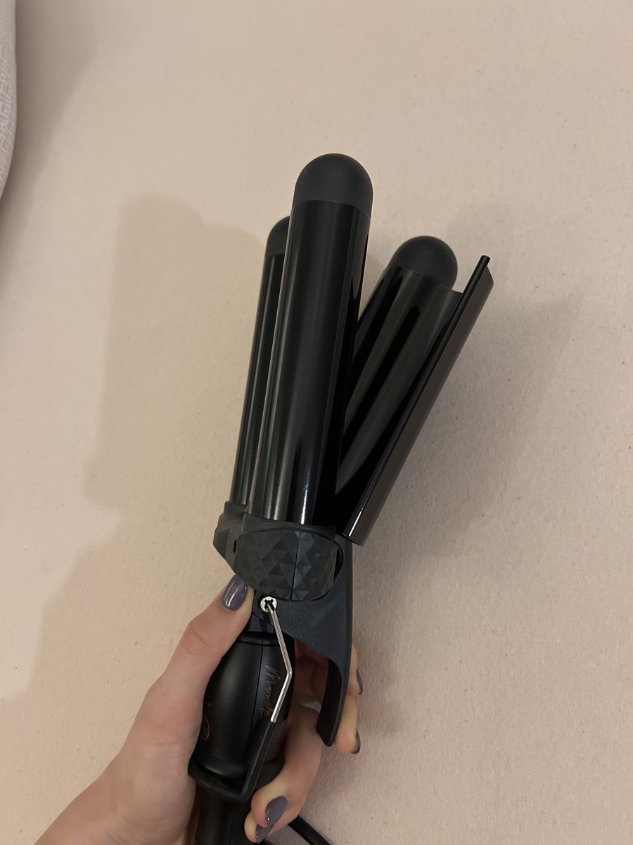 Mermade Lockenstäbe & Haarglätter: Lockenstab mit 3 Wellenaufsätzen  – Neu (gemäss Beschreibung) aus Zuckenriet von Schoeme04 1