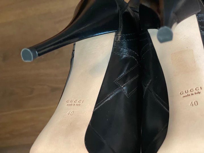 botte gucci femme noir