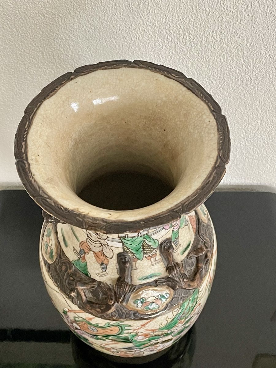 Vasen & Gefässe: Antique Chinese Nanking Vase – Gebraucht aus Richterswil von Prangins9 8