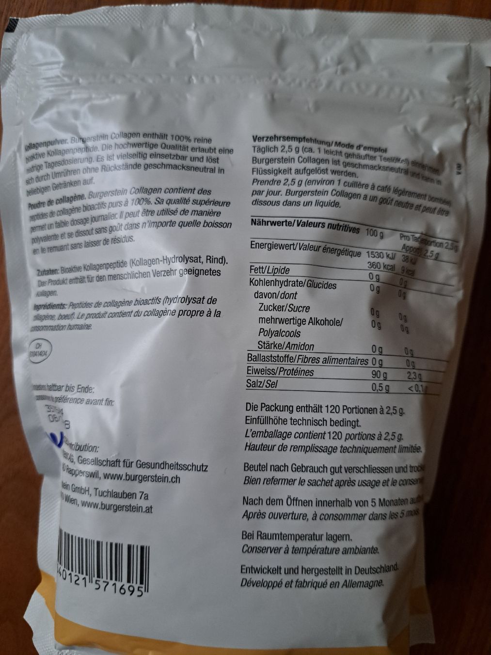 Cibi & Specialità: Collagen Burgerstein – Nuovo e nell'imballaggio originale da magden venduto da cam_w2ff 2