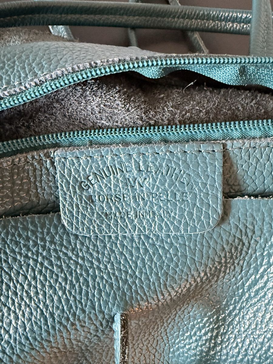 Taschen für Damen: Shopper Ledertasche made in Italy – Gebraucht aus Zürich von ZHPearl 2