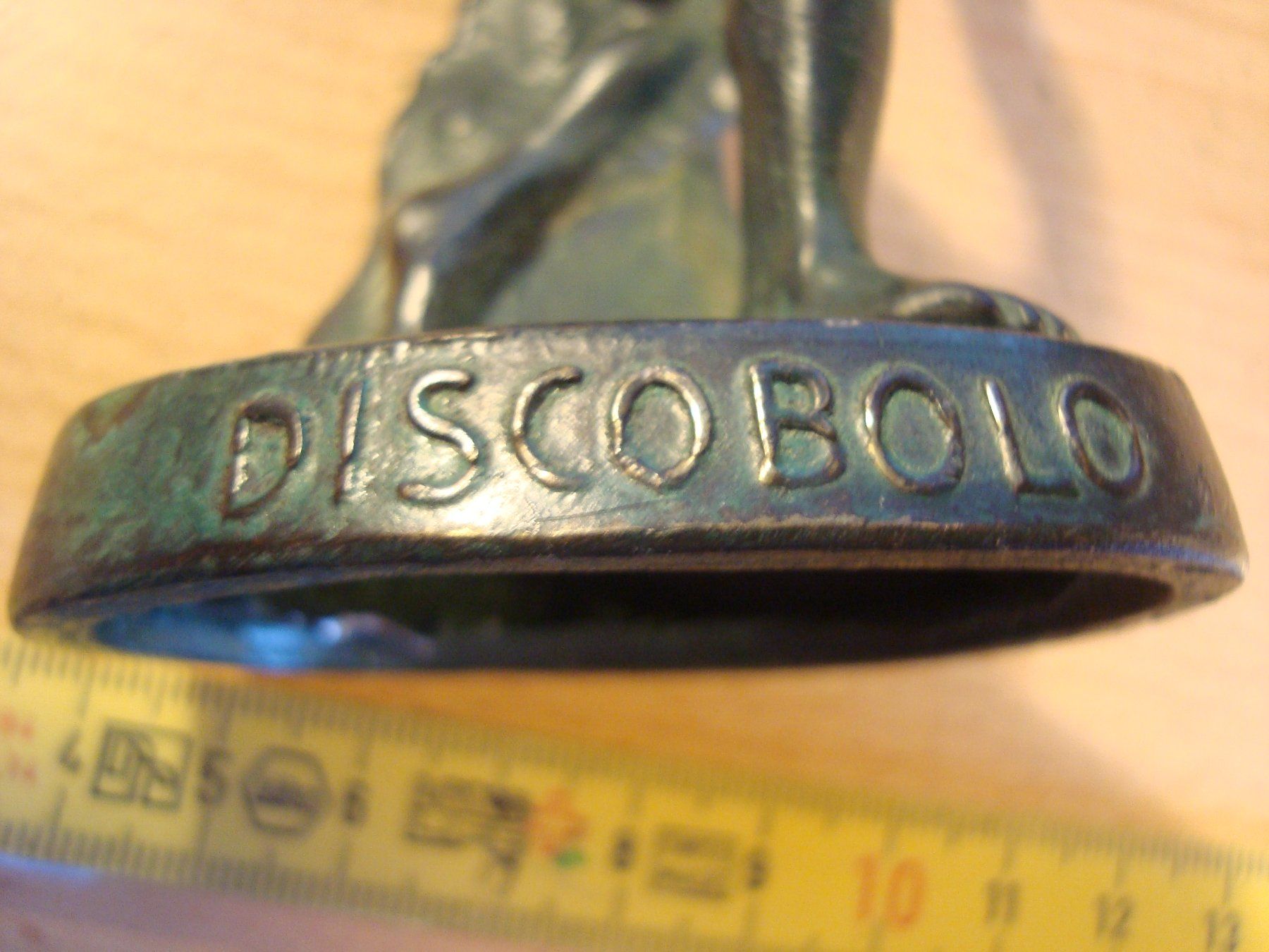 Statuette: Figur Diskuswerfer bronziert – Usato da Vordemwald venduto da tinumesser 4
