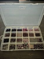 Perlen Box Violett