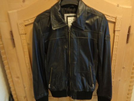 Echte Lederjacke Schwarz Frühlings-Bestseller