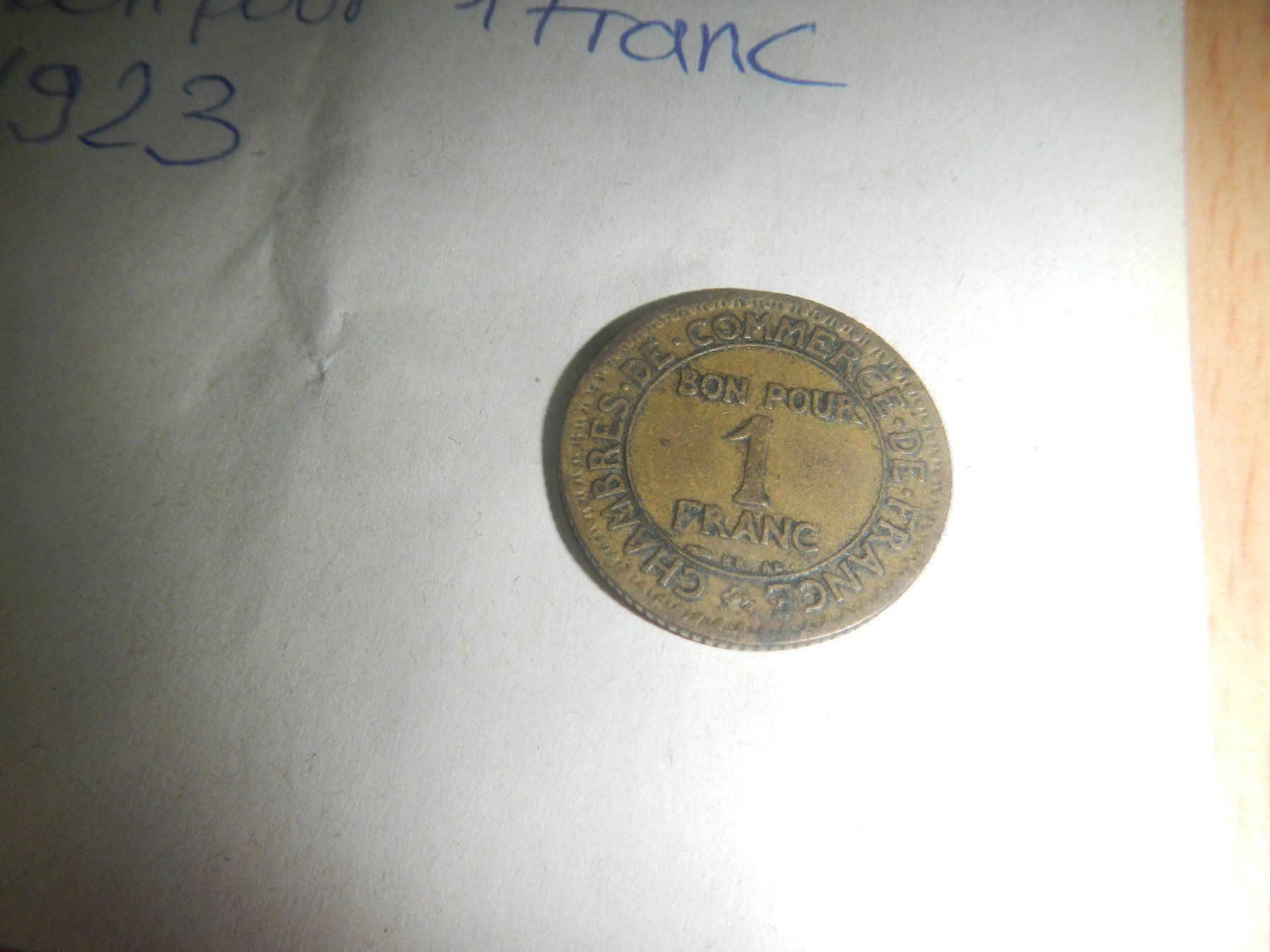 Tutti le monete: Antike Münze Frankreich 1923 – Usato da Bronschhofen venduto da happynews2018 3