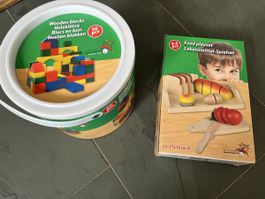 Kinder Holzspielsachen Set