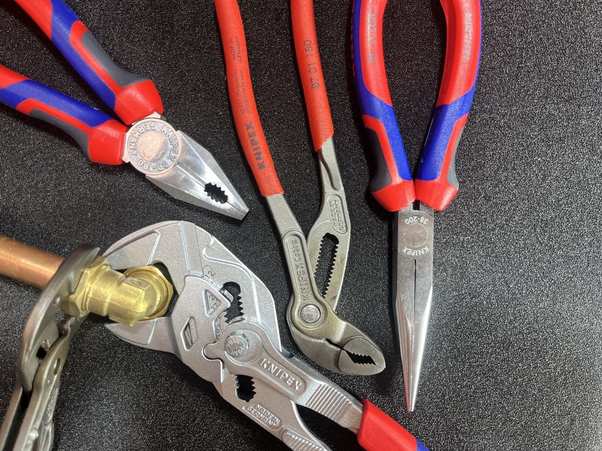 Knipex Tutti gli attrezzi: Knipex Set 5tlg – Nuovo e nell'imballaggio originale da Reinach BL venduto da colmarer