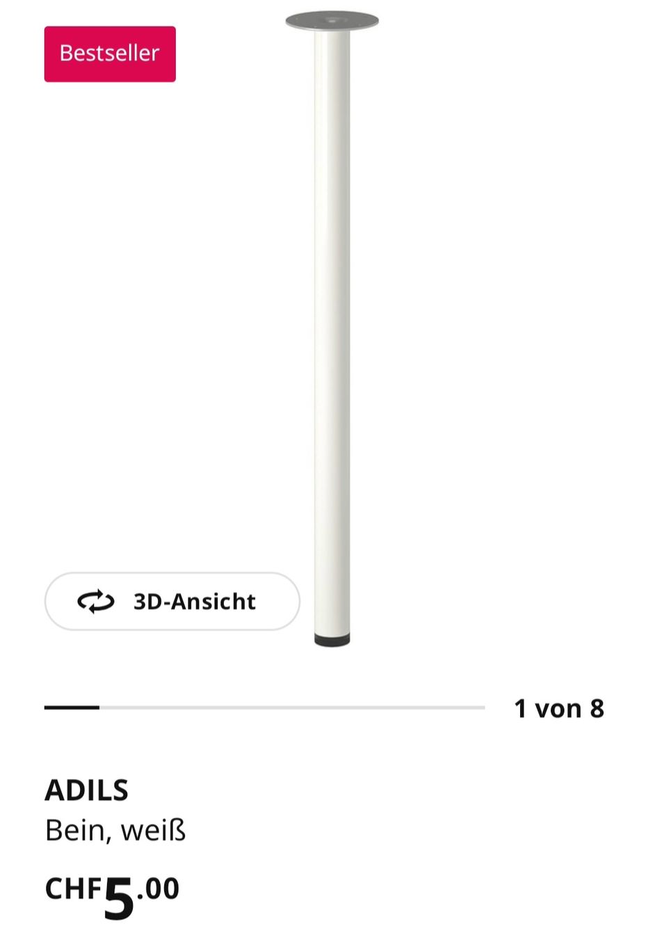 Ikea Tavoli: IKEA Tisch LINNMON, 100x60 cm – Usato da Lenzburg venduto da schimmerli 3