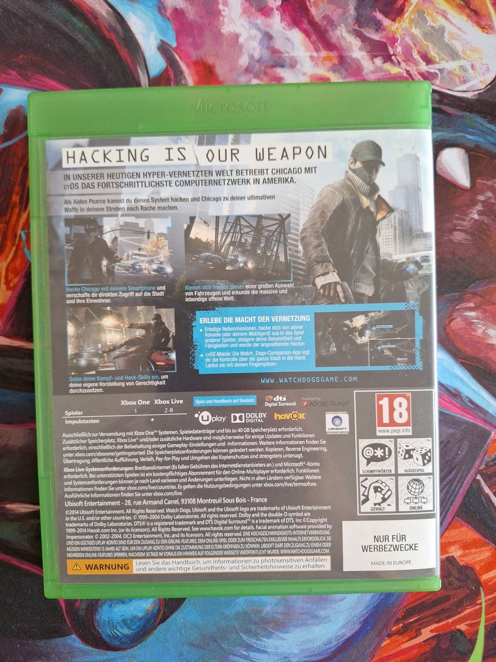 Giochi: Watch Dogs - XBOX One – Usato da Altstätten SG venduto da GGsGameshop 1