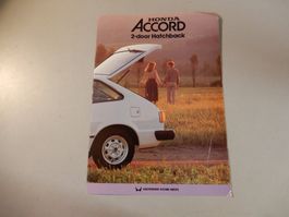 Honda Accord Prospekt, 2-Türer, Rarität