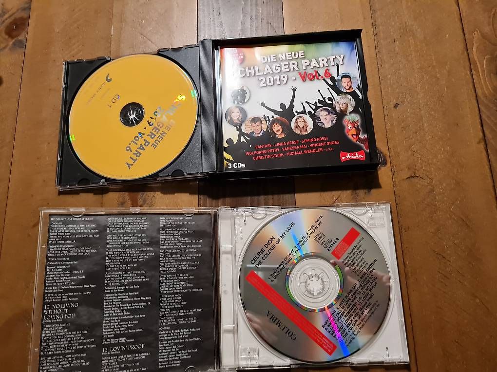 CD: Schlager Party 2019 + Celine Dion CD – Usato da Sirnach venduto da isabell1702 2