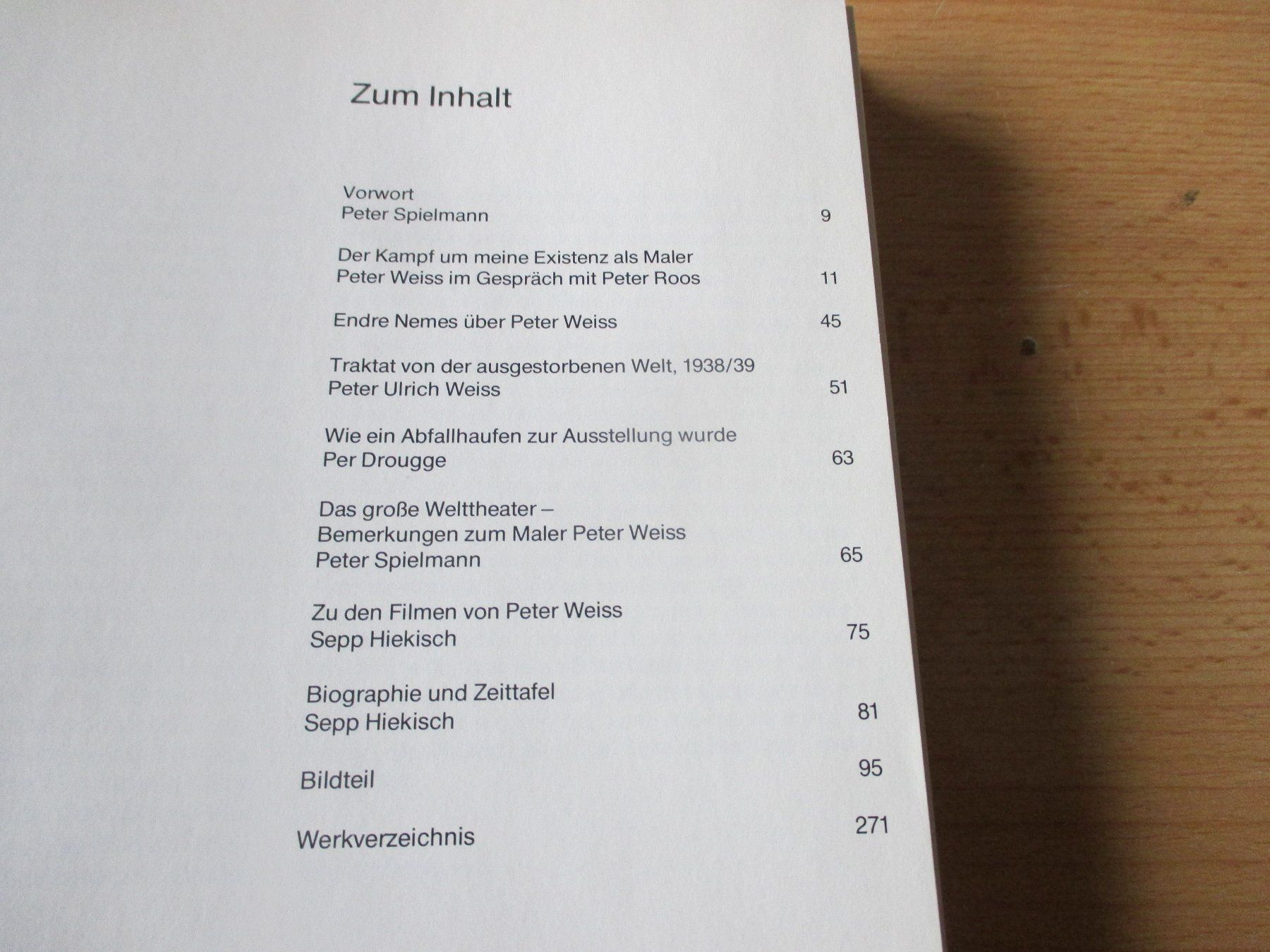 Libri: Der Maler Peter Weiss – Usato da Flims - Dorf venduto da Stagediver 2