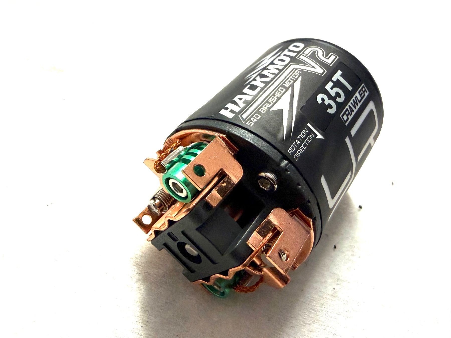 Modellismo RC: MOTEUR YR HACKMOTO V2 35T 1/10 CRAWLER – Nuovo e nell'imballaggio originale da Yverdon-les-Bains venduto da Fijo-rc 2