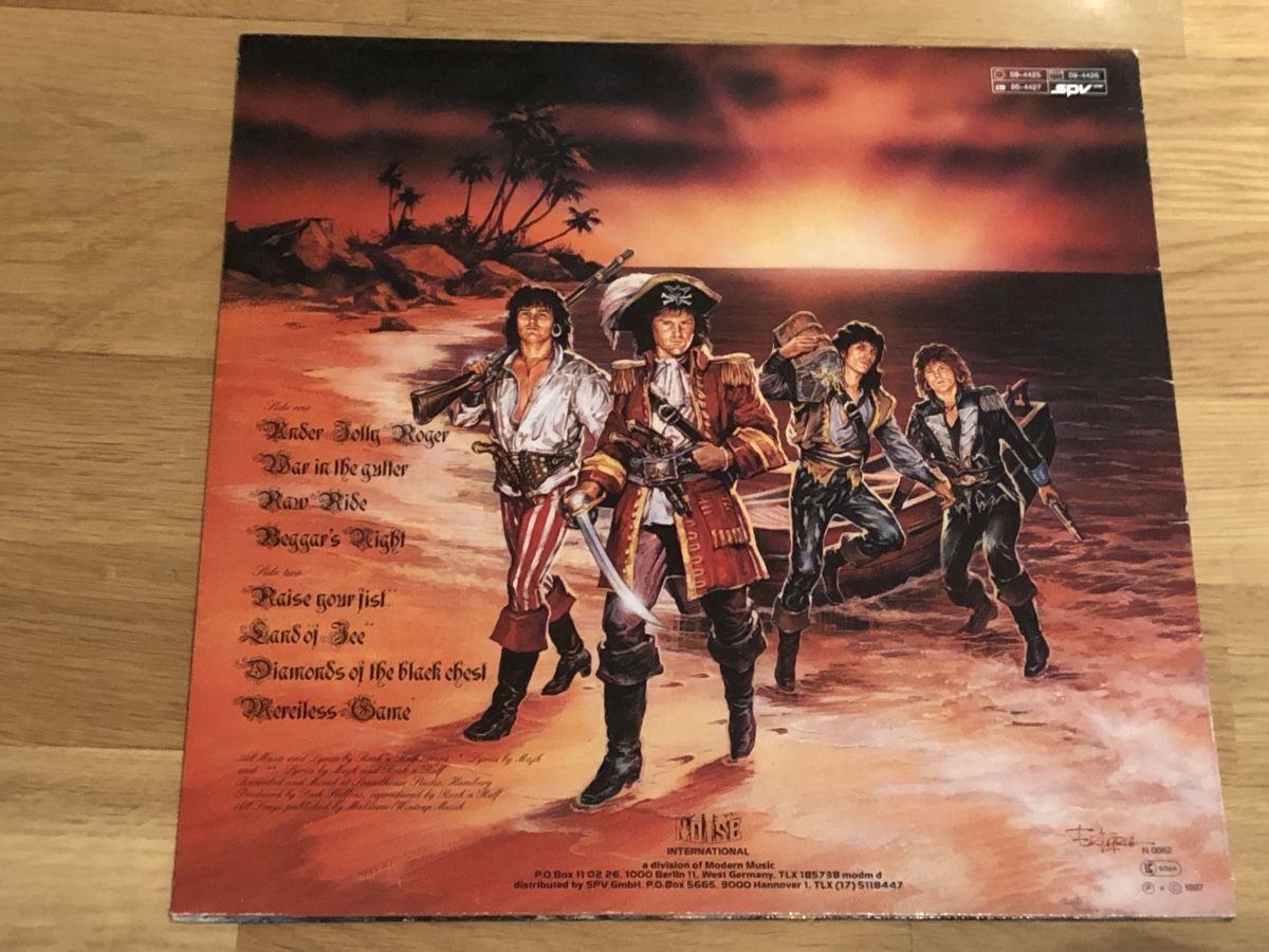 Schallplatten: Running Wild. 1987. Under Jolly Roger – Gebraucht aus Faulensee von Mizuno06 1