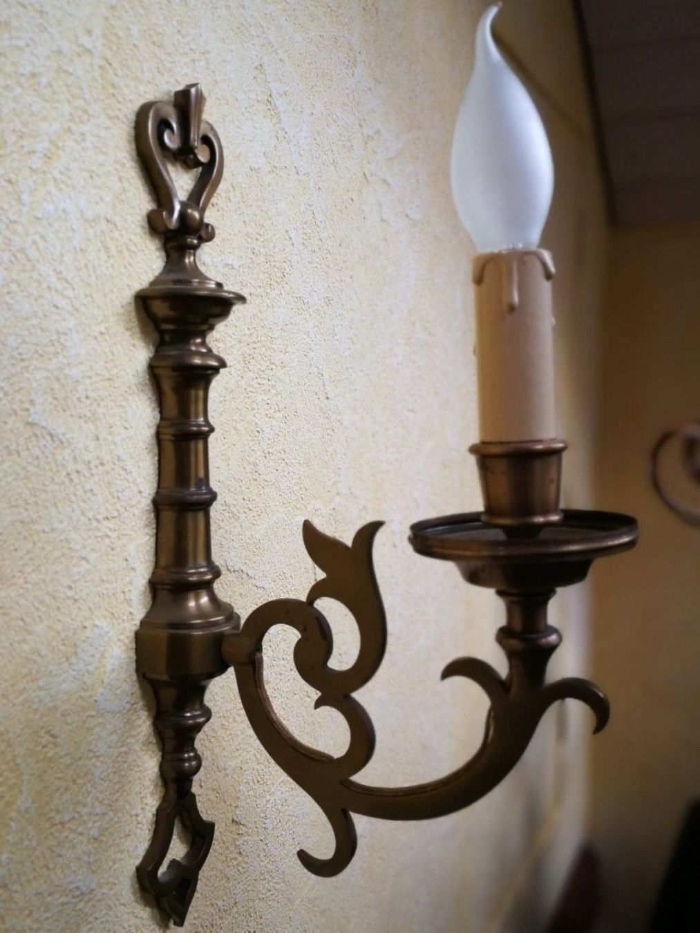Lampen: Wandlampe Kerzenlampe – Gebraucht aus himmelried von bribuli