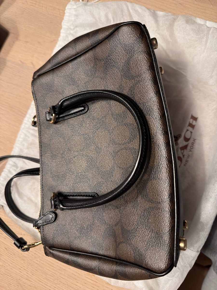 Coach Borse da donna: Handtasche Coach braun schwarz  – Usato da Hausen am Albis venduto da Mely182 3