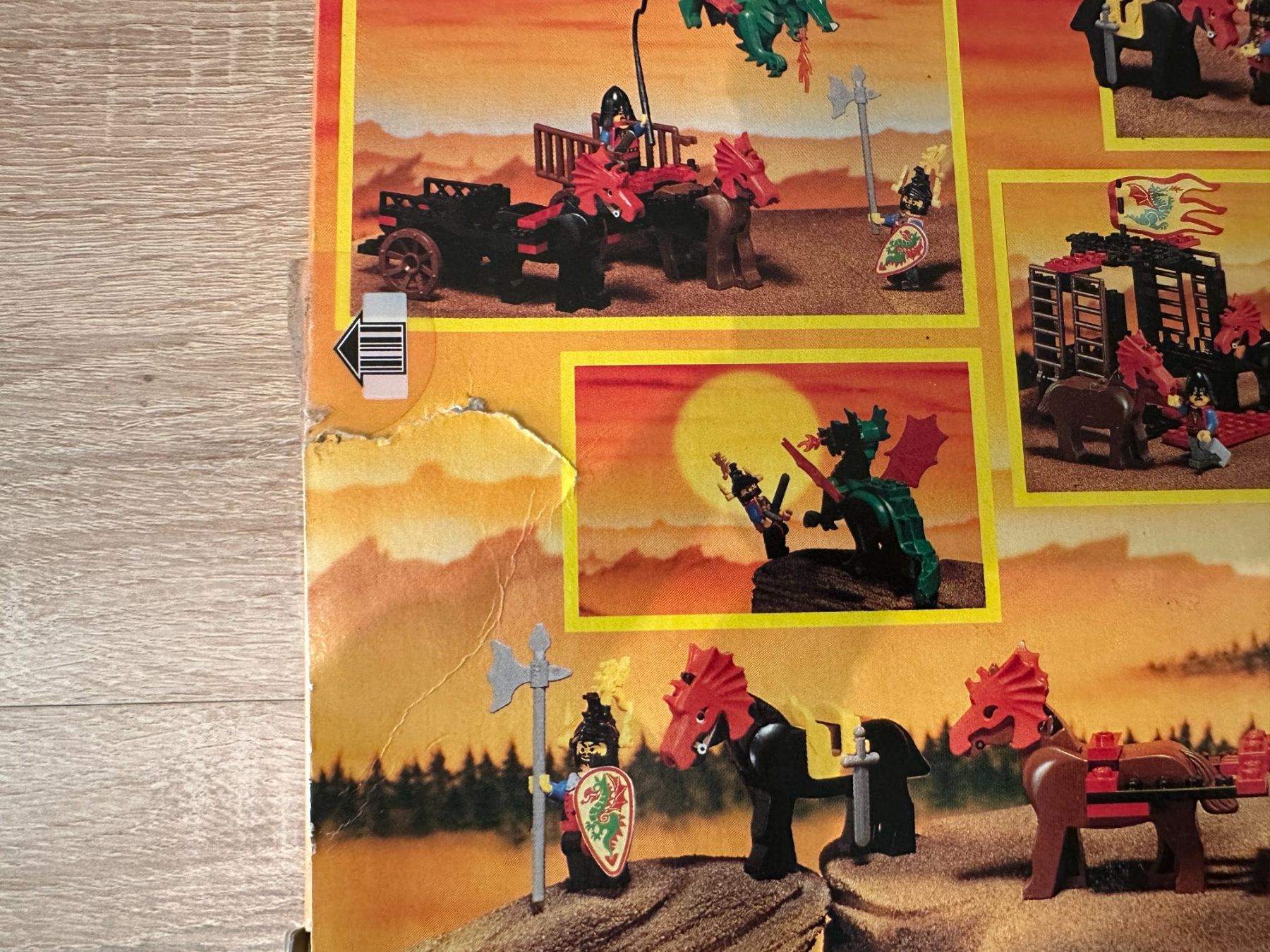 Lego Kit di costruzioni: LEGO Ritter 6056 Dragon Wagon – Usato da Basel venduto da Don-Angel 6