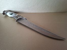 Superbe Couteau de Collection - Aigle - 33 cm