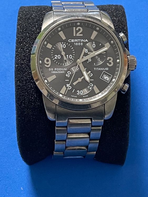 CERTINA DS PODIUM TITANIUM CHRONOGRAPH | Kaufen auf Ricardo