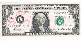 Jon Provost 1950- LASSIE Autogramm signiert Dollar Note
